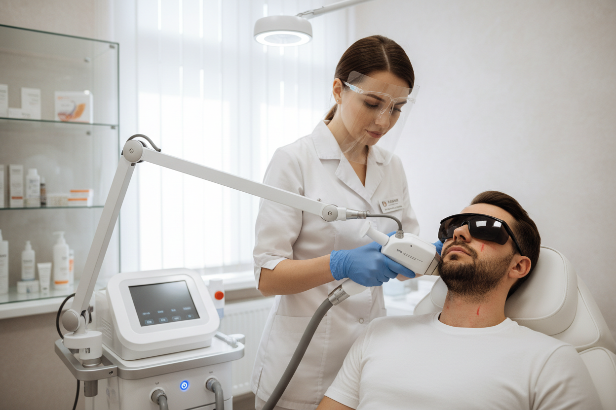 depilacion trilaser en barba