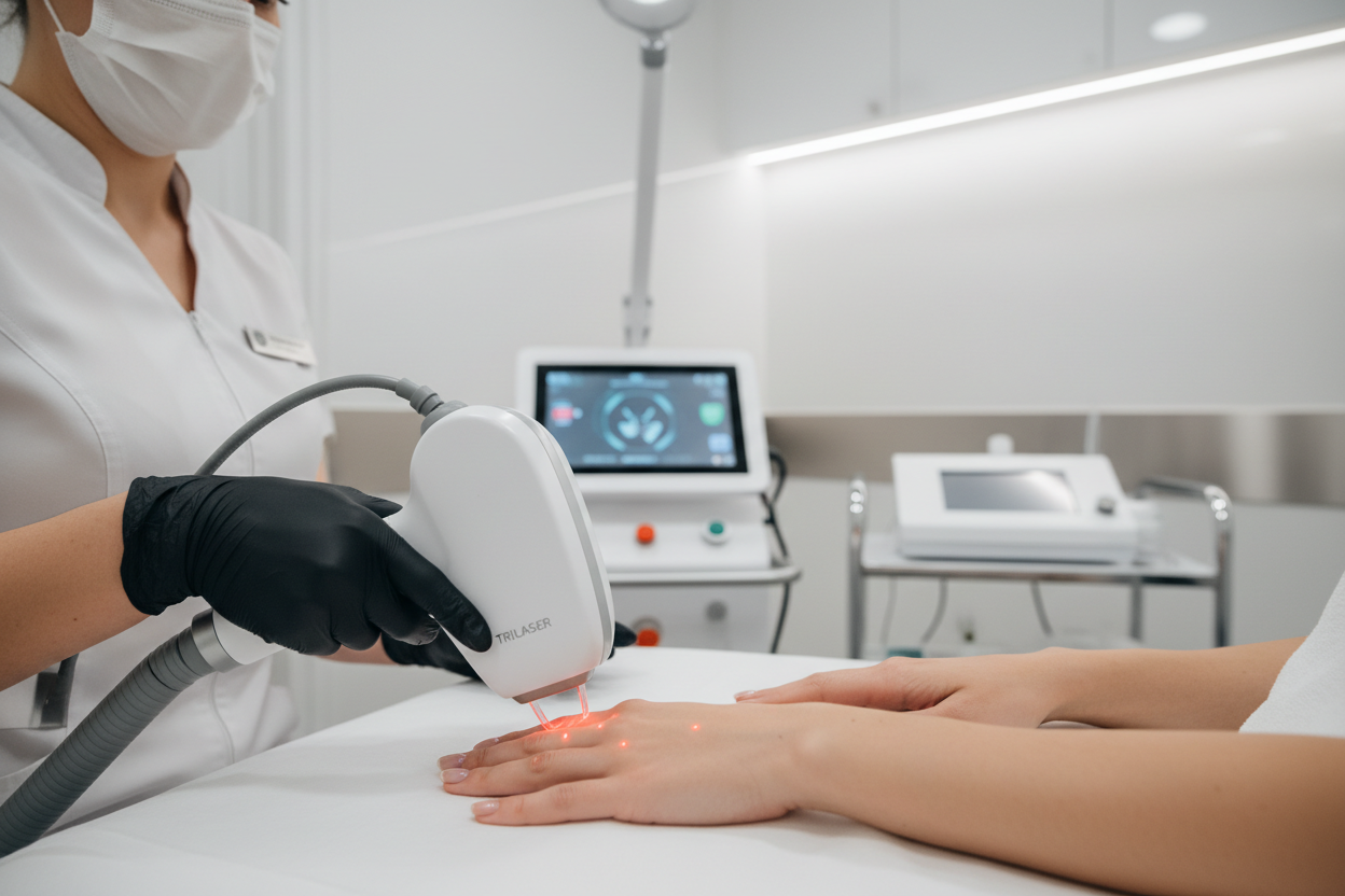 depilacion trilaser en manos y dedos