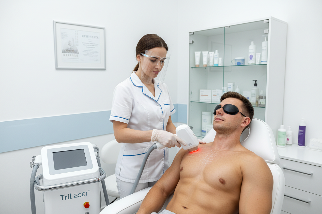 depilacion trilaser hombros